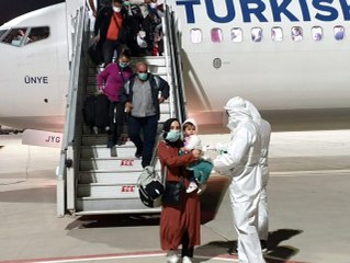 Yurt dışından 133 Türk vatandaşı daha Türkiye'ye getirildi