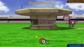 Super Smash Bros. Melee Crazy Mod Request: Growing Pikachu on Home Run Contest