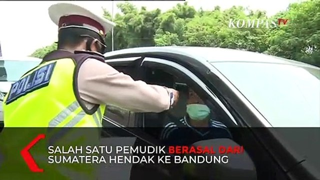 Masih Banyak Pemudik Bandel Keluar Jabodetabek