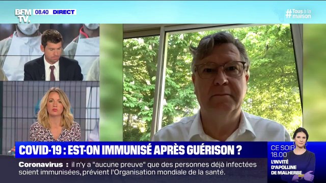 Coronavirus: pas de preuve d'immunité selon l'OMS
