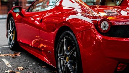 Samsun'da Ferrari marka otomobili olan bir kişi, bin liralık yardıma başvurdu