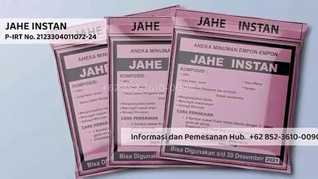 TERMURAH!!! +62 852-3610-0090 | Jahe Bubuk Organik