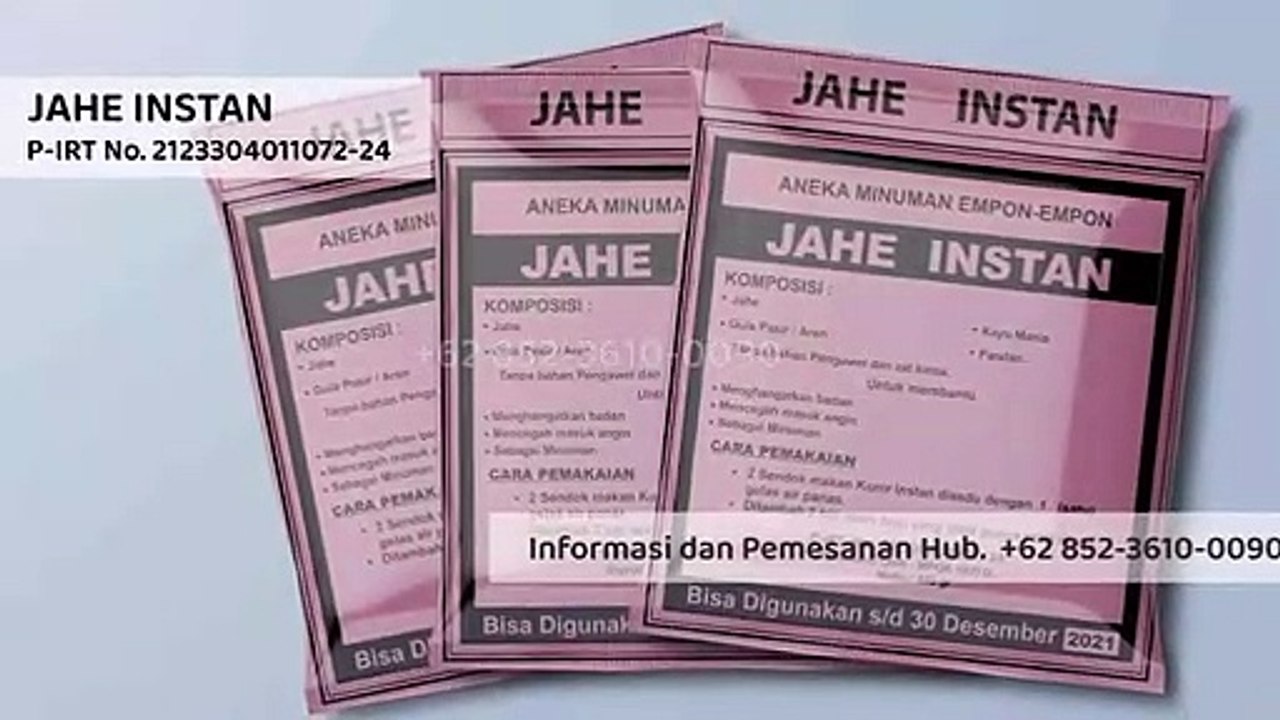 TERLARIS!!! +62 852-3610-0090 | Jahe Bubuk Sehat