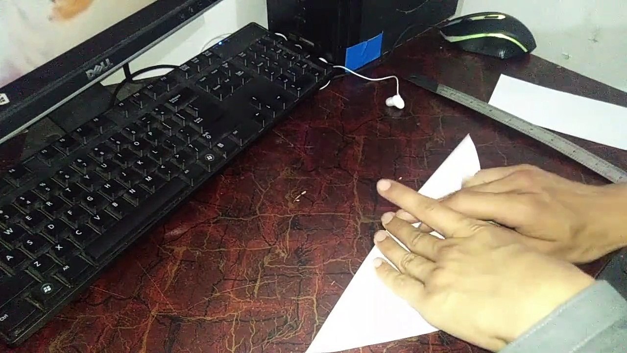 How to make bird like paper  plane