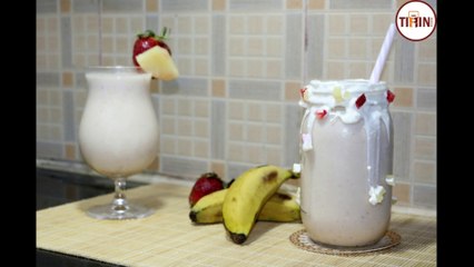 Cocktail Fruit Ice Cream Shake Recipe By Tiffin Foodie  (Ramzan Special)