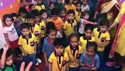 Branch Strawberry Kidz learners moving their body on the groove of songs. Part -1 __ lsps