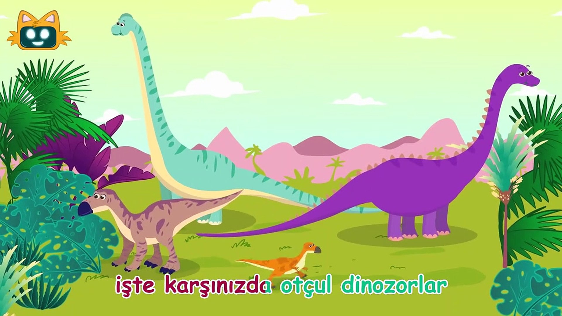 Otçul Dinozorlar - Dinozor Şarkıları Bölüm 3 - Dailymotion Video
