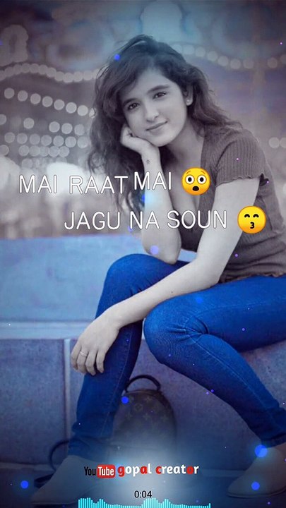 Main din bhar Soch Mein dubu superb voice new latest whatsapp status lyrics video HD