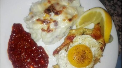 Escalope de dinde grillée | Gratin de légumes