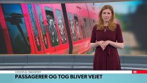 COVID-19; Passagerer og tog bliver vejet | TV Avisen | DRTV @ Danmarks Radio