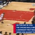 On This Day - Jordan's Bulls begin 1996 NBA Playoffs in dominant fashion