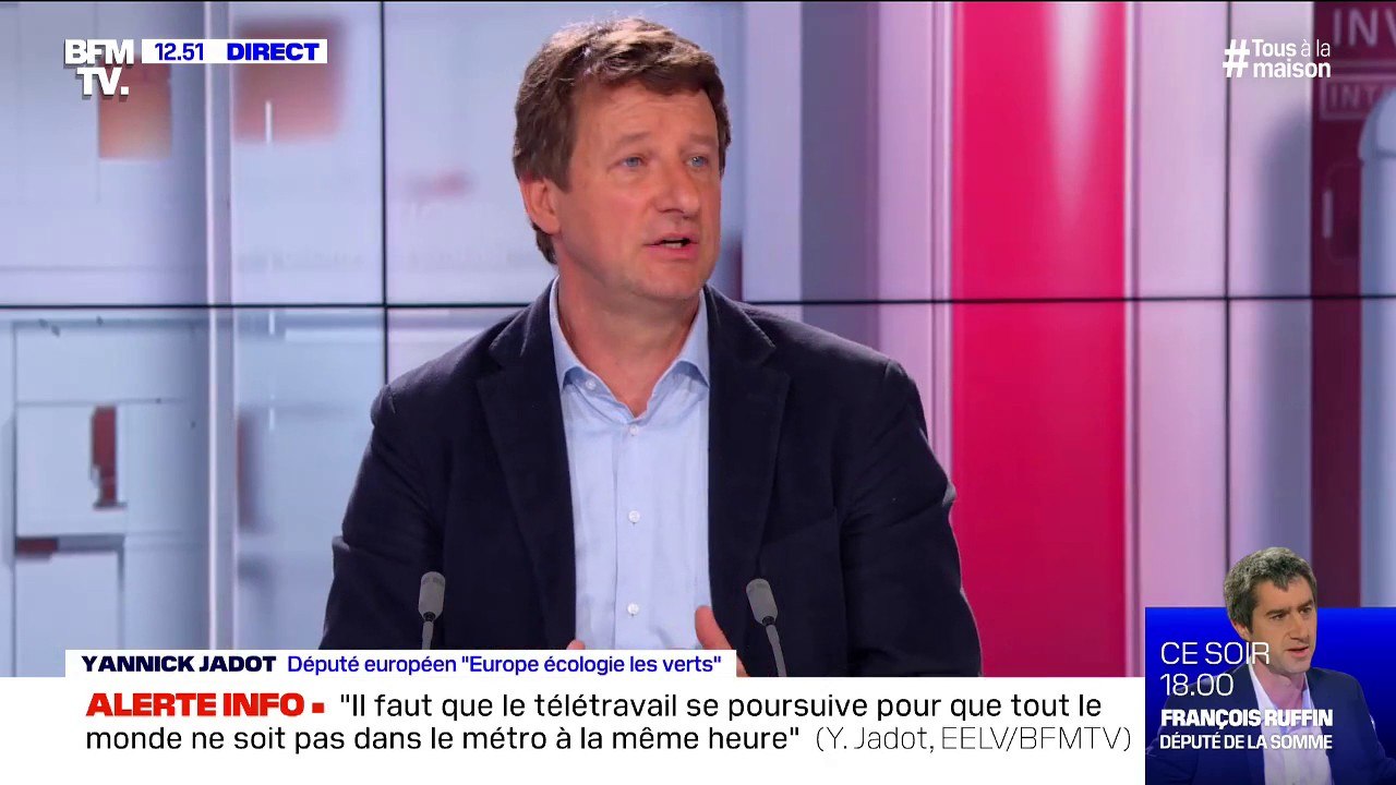 Yannick Jadot estime "qu'en 2022, il faudra remplacer Emmanuel Macron"