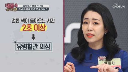 손으로 간단히 알아보는 【유령 혈관 진단법】