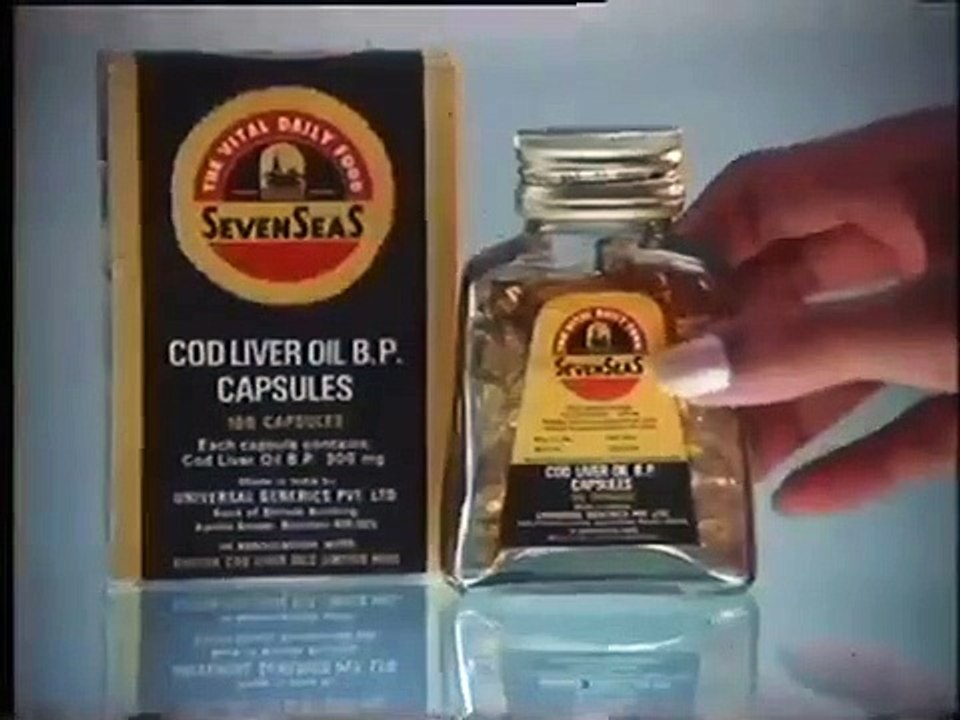 1990- Seven Seas Cod Liver Oil