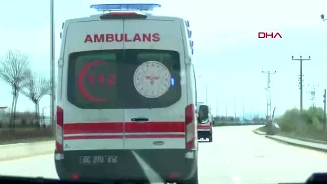 ANKARA Leyla'nın koronavirüs teşhisi konulan babası tedavi için hastaneye götürüldü