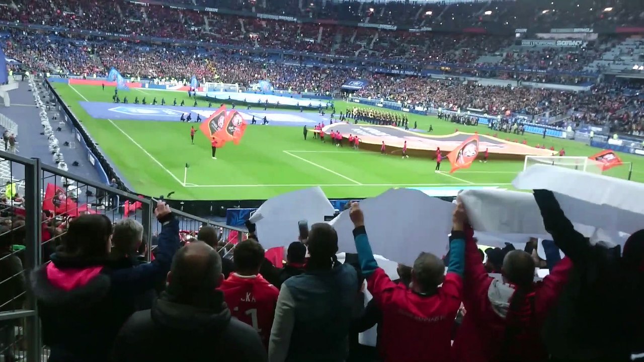 27/04/19 : SRFC-PSG (2-2, 6-5) : avant-match ambiance avant entrée joueurs