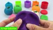 Play Doh Colours Apples Fun Learning Shapes and Colours for Kids
