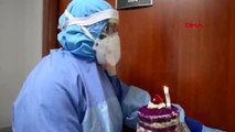 YALOVA Koronavirüs tedavisi gören 1 yaşındaki bebeğe, doğum günü