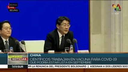 China podría tener lista una vacuna contra la COVID-19 para septiembre