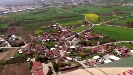 Sokağa çıkma kısıtlamasına helikopterli denetim