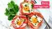 low carb keto breakfast recipe bacon and egg cups - keto friendly breakfast egg cups