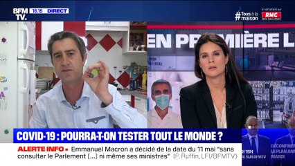 François Ruffin: "On n'a pas profité du confinement pour faire des tests comme le réclamait l'OMS" - 26/04