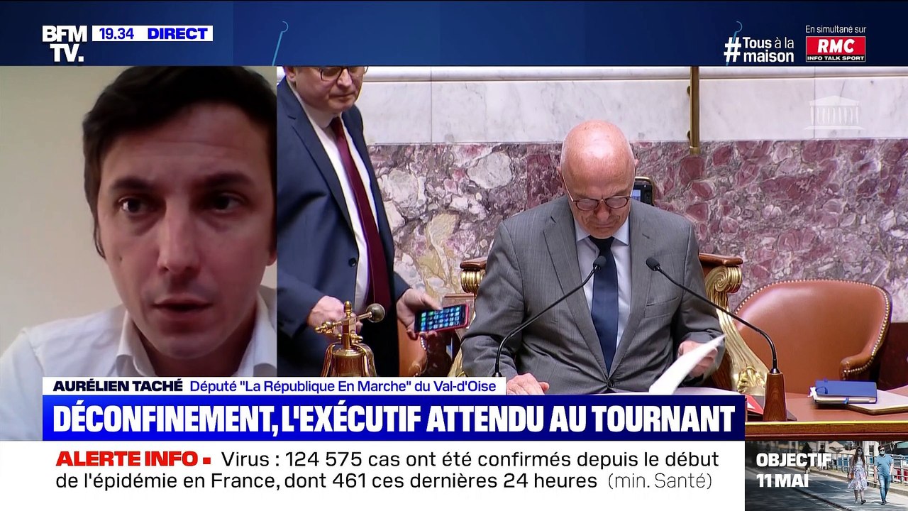 Aurélien Taché: "Sur un sujet important que celui du traçage numérique, il faut que nous puissions débattre et voter" - 26/04