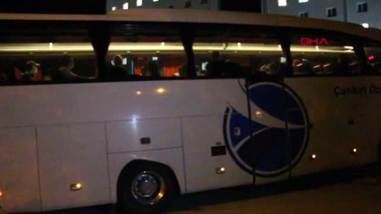 Katar'dan gelen 162 kişi, Çankırı'da KYK yurduna yerleştirildi