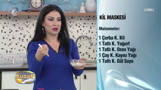 Ev Yapımı Doğal Kil Maskesi Tarifi