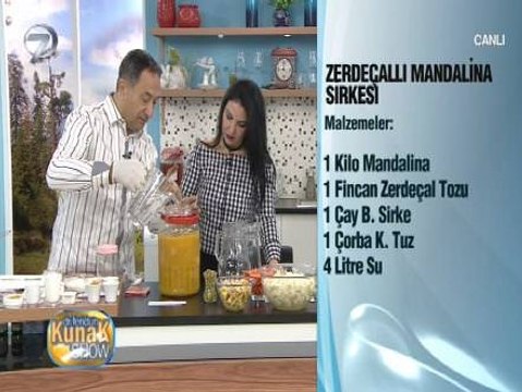 Vücut Direncini Yükselten Zerdeçallı Mandalina Sirkesi