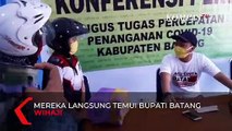 Bocah Ini Tiba-Tiba Datangi Bupati Batang, Sumbang Masker