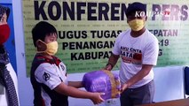 Bocah Ini Tiba-Tiba Datangi Bupati Batang, Sumbang Masker