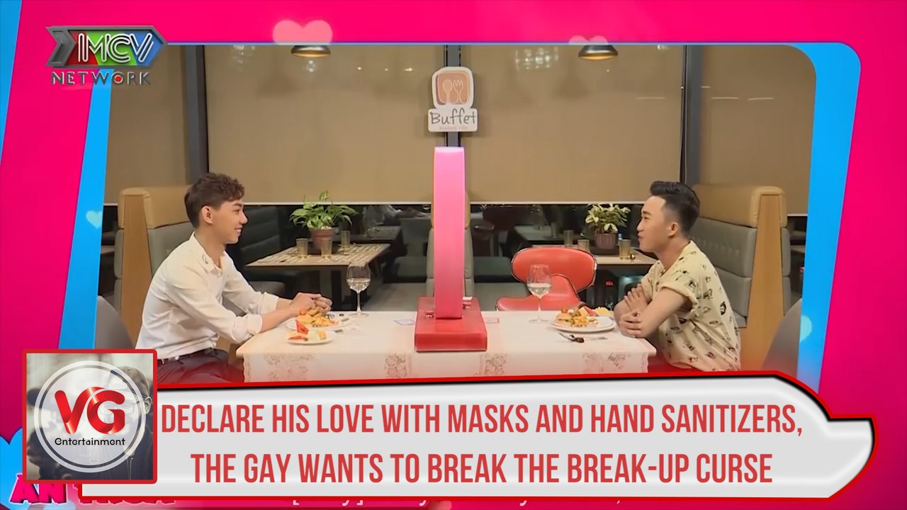 DECLARE HIS LOVE WITH MASKS AND HAND SANITIZERS, THE GAY WANTS TO BREAK THE BREAK-UP CURSE
