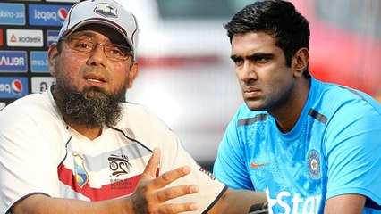 Saqlain Mushtaq wants Ashwin in Indian ODI team.