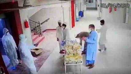 जमातियों ने खाने की थालियों में मारी लात, कहा- रोटी दाल नहीं, खाने में चाहिए नानवेज