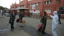 indian army officers at jodhpur railway station