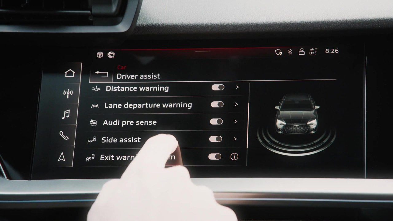 Die neue Audi A3 Limousine - vom Infotainment bis zur Fahrerassistenz