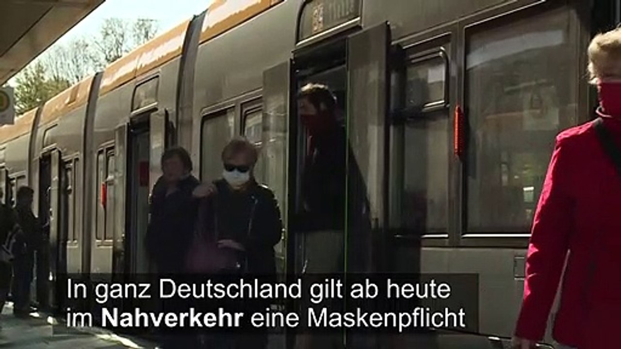 Bundesweit Maskenpflicht im öffentlichen Nahverkehr