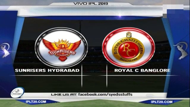 Royal Challengers Bangalore vs Sunrisers Hyderabad IPL 2020 Match Highlights