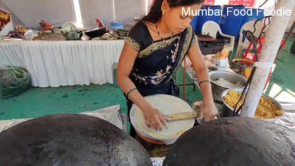 PURAN POLI || MAHARASHTRIAN BIGGEST SWEET FLATBREAD || INDIAN STREET FOOD || @ RS. 60/-