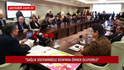 Başkan Dr. Büyükkılıç: Sağlık sistemimizle dünyaya örnek oluyoruz