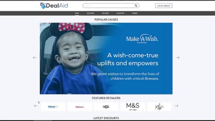 DealAid: Shop & Donate Simultaneously 🛍️