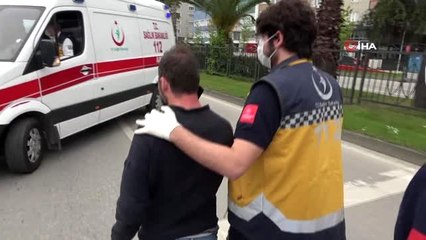 - Samsun'da otomobil takla attı: 1 yaralı