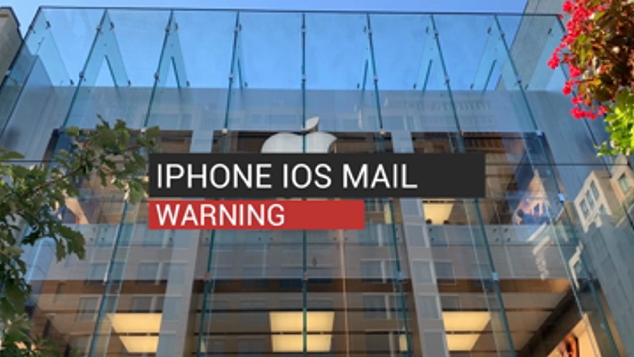 IOS Mail Warning