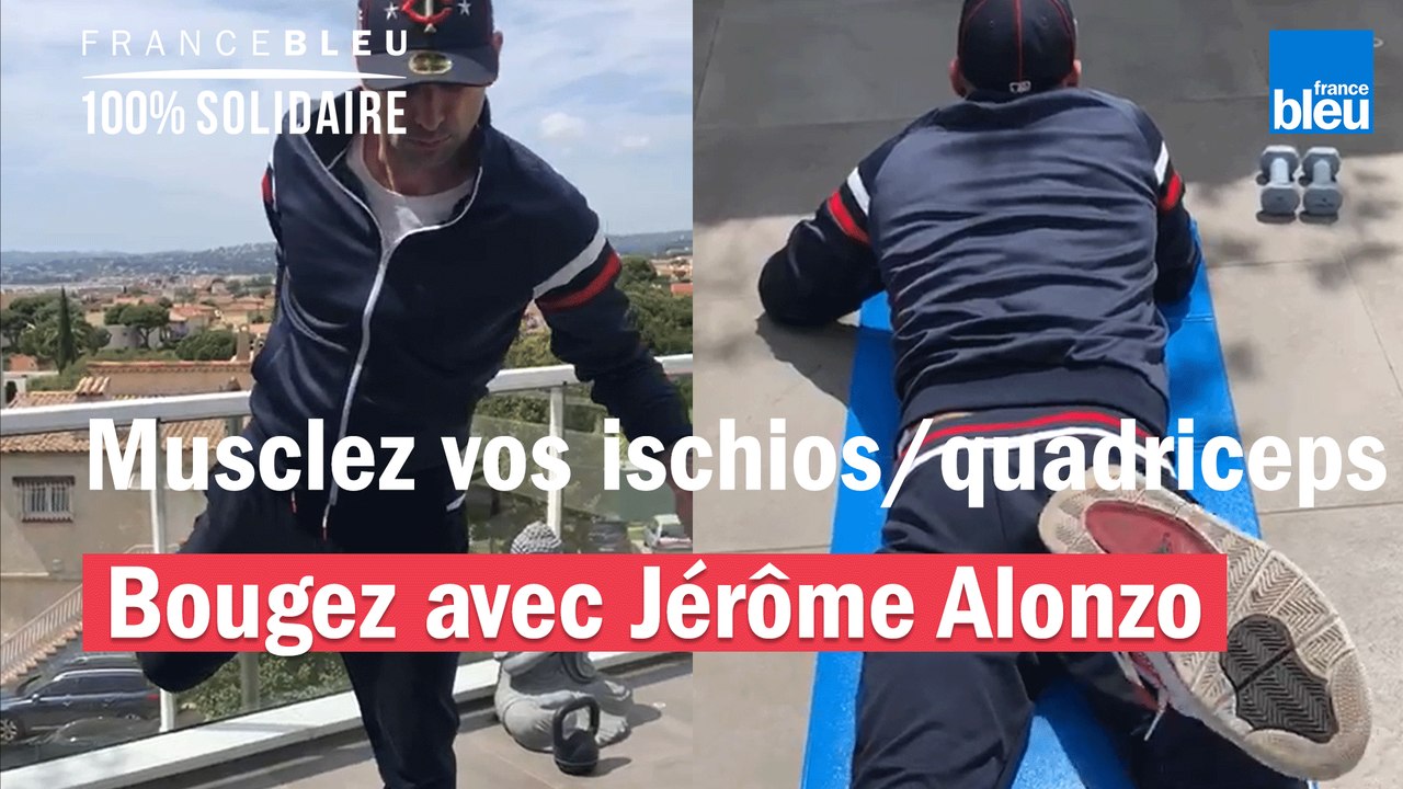 Musclez vos ischios et vos quadriceps avec Jérôme Alonzo