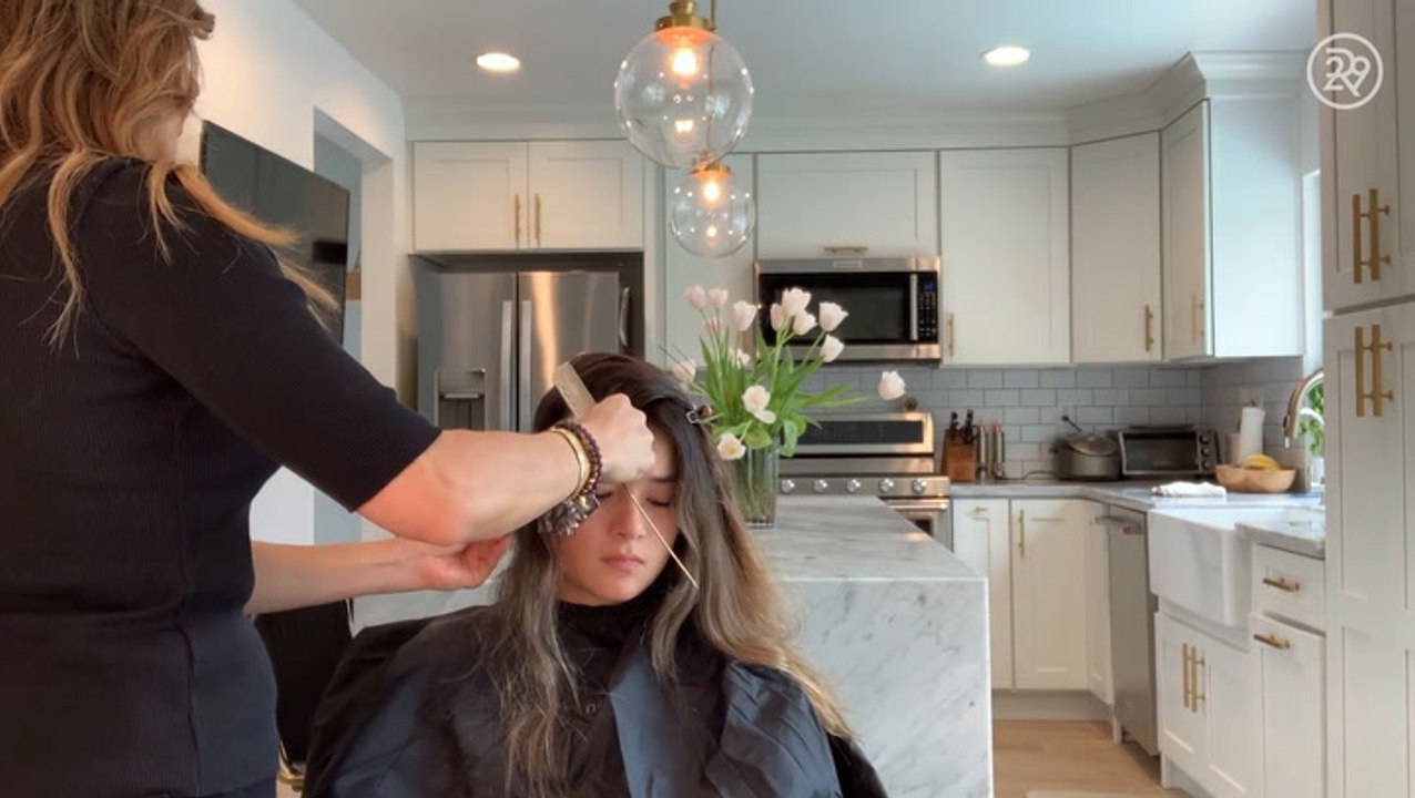 How I Dyed My Daughter's Hair At Home