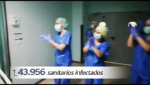 Un 20% de los contagiados por coronavirus son personal sanitario