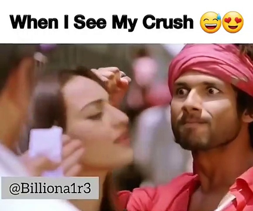 When I see my crush