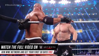 - Goldberg vs. Brock Lesnar- Survivor Series 2016 on WWE Network_fcoq3_02AR8_1080p