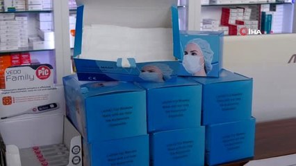 Isparta'da eczanelerde ücretsiz maske dağıtımı başladı